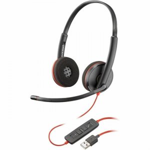 Poly Blackwire USB-A Black Headset TAA (Bulk Qty.50) 8M3W3AA#ABA C3220