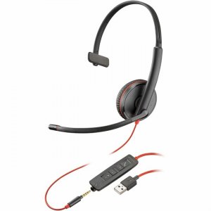 Poly Blackwire Monaural USB-A Headset TAA (Bulk Qty.50) 8M3Y0AA#ABA 3215