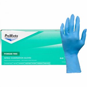 ProWorks Nitrile Powder-Free Exam Gloves N108EPFSM HOSN108EPFSM