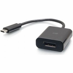 C2G USB-C to DisplayPort Adapter Converter - 4K 60Hz - Black C2G26933