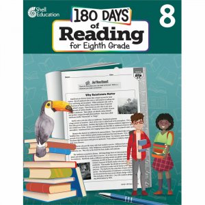 Shell Education 180 Days of Reading for Eighth Grade 135159 SHL135159