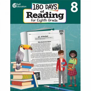 Shell Education 180 Days of Reading for Eighth Grade 135159 SHL135159