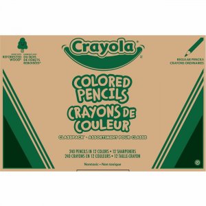Crayola 240 Classpack Colored Pencils 687506 CYO687506