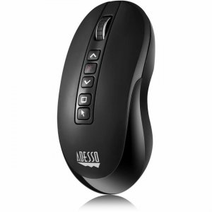 Adesso Air Mouse Wireless Desktop Presenter Mouse With Laser Pointer IMOUSE P40 P40