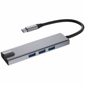 4XEM USB-C 3.0 4-in-1 Ethernet and USB-A Docking Station 4XHBC029