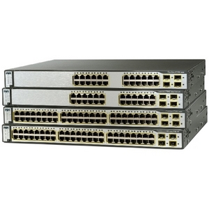 Cisco Catalyst C3750G-24PS-S Multi-layer Stackable Switch with PoE - Refurbished WS-C3750G-24PSS-RF