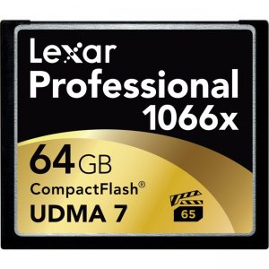 Lexar 64GB Professional 1066x CompactFlash LCF64GCRBNA10662