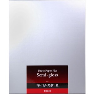 Canon Photo Paper Pro Semi-Gloss 17x22 (25 Sheets) 1686B076 SG-201