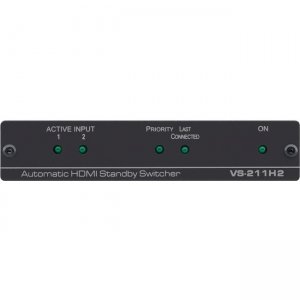 Kramer 2x1 4K60 4:4:4 HDCP 2.2 HDMI 2.0 Automatic Standby Switcher 20-80353090 VS-211H2
