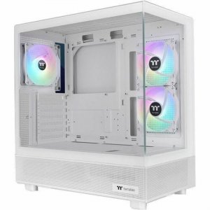 Thermaltake View 270 Plus TG ARGB Snow Mid Tower Chassis CA-1Y7-00M6WN-01