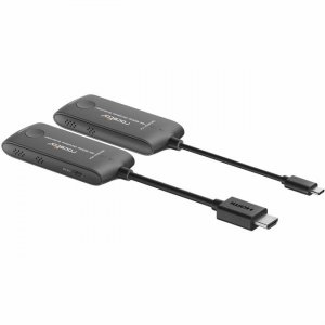 Rocstor TrueReach 4K@60Hz Mini Portable 65ft (20M) USB Type-C to HDMI over Wireless Extender Y10G010-B1
