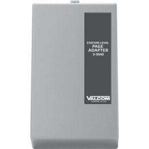 Valcom Expandable Station Level Page Adapter V-9940
