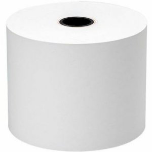 Brother 4in Wide Premium Direct Thermal Receipt Paper, Continuous Roll RD012U5S