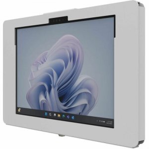 The Joy Factory Elevate II On-Wall Mount Kiosk for Surface Pro 10 | Pro 9 | Pro 8 (White) KAM424W