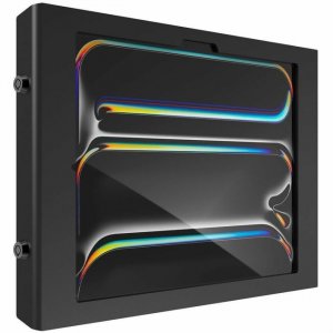 MacLocks iPad Pro M4 13" (2024), Apex Secured Enclosure Wall Mount - Black 13PAPX4B