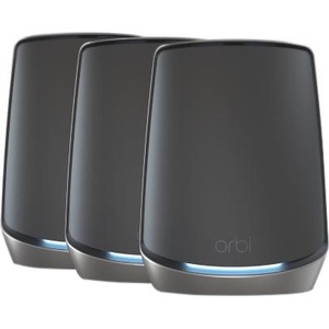 Netgear Whole Home Tri-band Mesh WiFi 6 System - 860 Series, Black Edition RBK863SB-100NAS RBK863SB