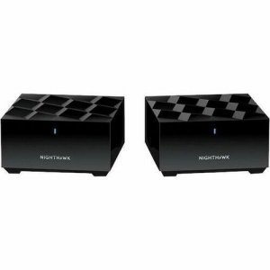 Netgear Nighthawk Dual-Band WiFi 6 Mesh System, 3.0Gbps, Router + 1 Satellite MK72-100NAS MK72