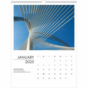 House of Doolittle Recycled Architecture Wall Calendar 315 HOD315