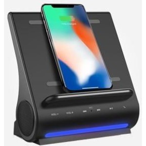 Azpen DockAll - 15W Super Fast Qi Wireless Charging Sound Hub D115
