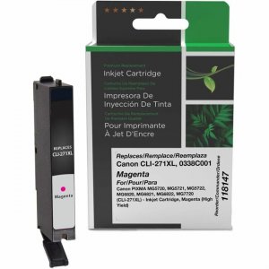 CIG Remanufactured High Yield Magenta Ink Cartridge for Canon CLI-271XL (0338C001) 118147