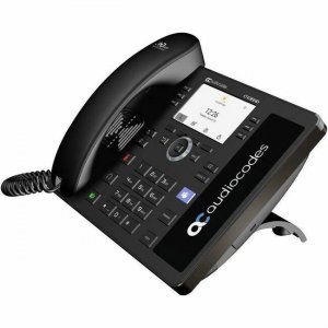 AudioCodes Teams IP Phone PoE GbE, Black TEAMS-C435HD-R-TAA C435HD