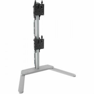 Atdec Freestanding Heavy Duty Dual Vertical Monitor Mount AWMS-2-BT75-FS-S