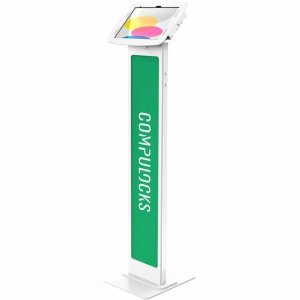 MacLocks iPad Enclosure Brandable Floor Stand - BrandMe 140W109IPDSW