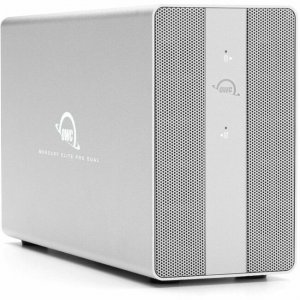 OWC Mercury Elite Pro Dual with 3-Port Hub External Storage Solution OWCMEDCH7S04