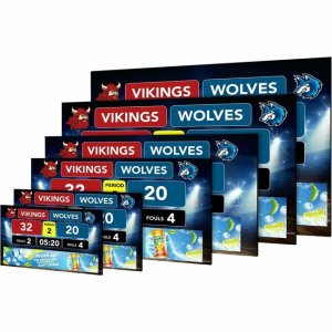 Planar Scoreboard Complete LED Video Boards for Gyms & Arenas 998-3570-00 SBI-12x7