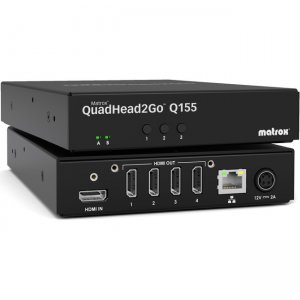 Matrox QuadHead2Go Q155 Multi-Monitor Controller Appliance Q2G-H4K2