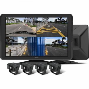GekoGear 4 Channel 1080P Dash Cam For Trucks With a 10.1" IPS Screen ORBIT T100