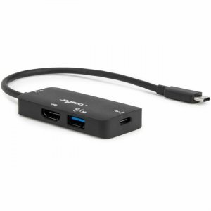 Rocstor Premium Type-C to HDMI/USB-A/Type-C Female (PD & Data) Multiport Adapter Y10A306-B1