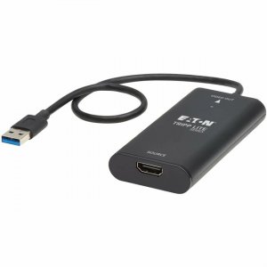 Tripp Lite by Eaton HDMI to USB Video Capture Adapter, 4K 60 Hz, USB 3.2 Gen 1, TAA U444