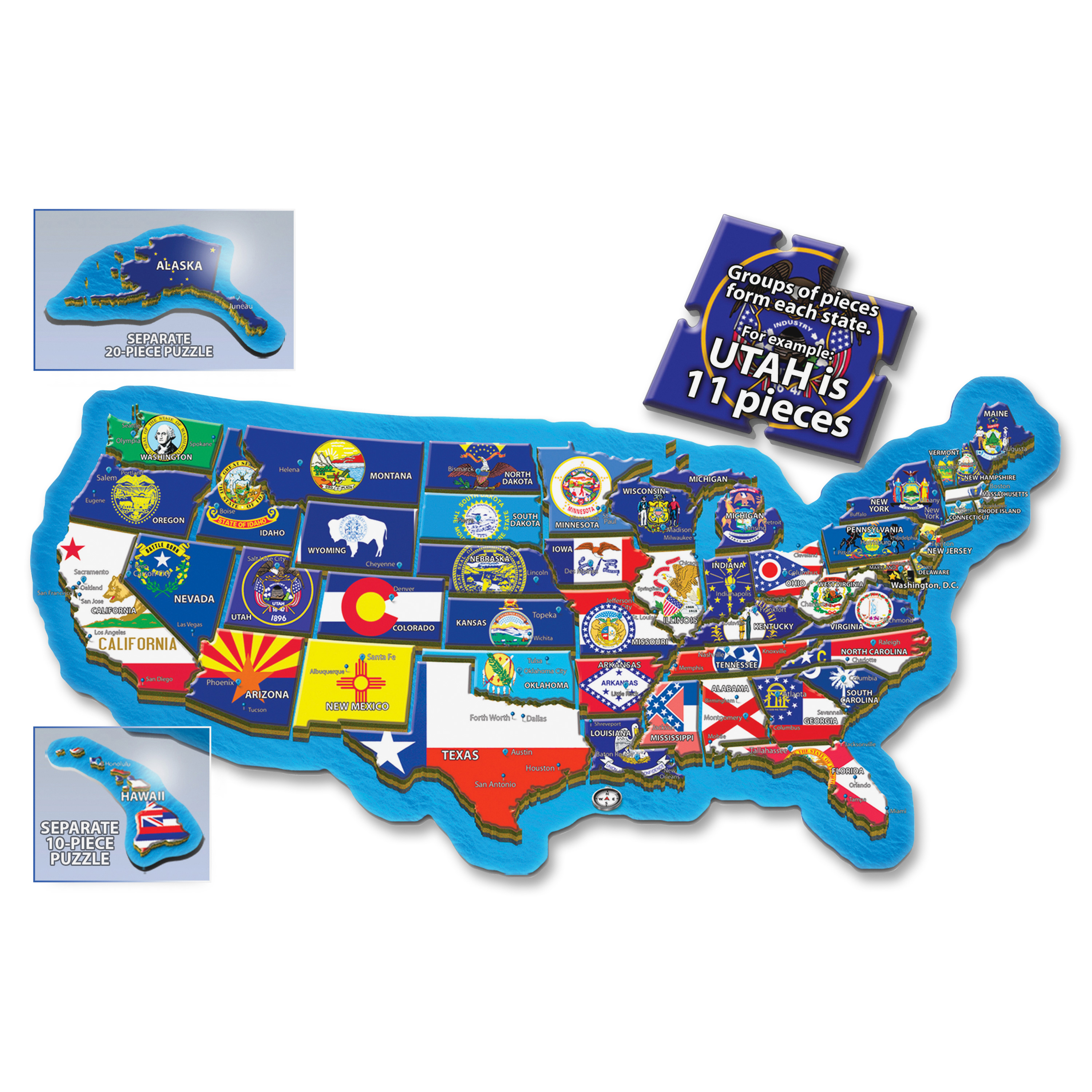 a Broader View The USA Puzzle 500 Pcs AST 156 for sale online 